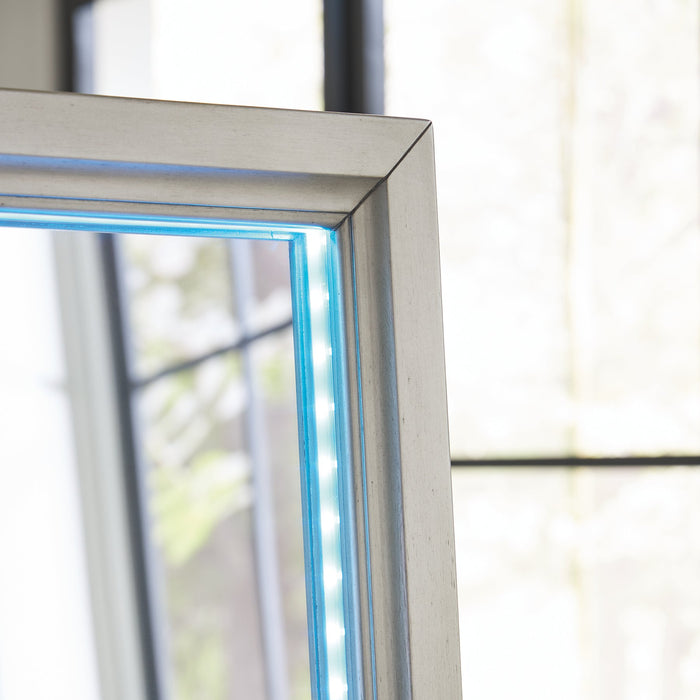 Evesen Floor Standing Mirror/Storage - Furniture 4 Less (Jacksonville, NC)