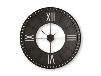 Lytle Wall Clock - Furniture 4 Less (Jacksonville, NC)