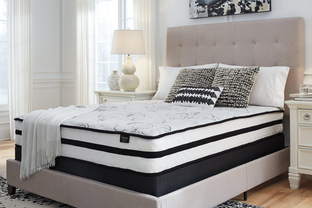 Chime 10 Inch Hybrid Mattress in a Box - Furniture 4 Less (Jacksonville, NC)