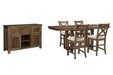 Moriville Counter Height Dining Set - Furniture 4 Less (Jacksonville, NC)