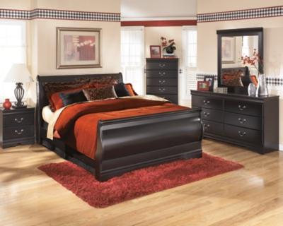 Huey Vineyard Bed - Furniture 4 Less (Jacksonville, NC)