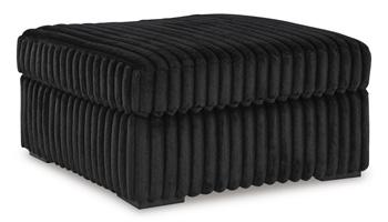 Midnight-Madness Oversized Accent Ottoman - Furniture 4 Less (Jacksonville, NC)