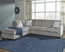 Altari Sleeper Sectional with Chaise - Furniture 4 Less (Jacksonville, NC)