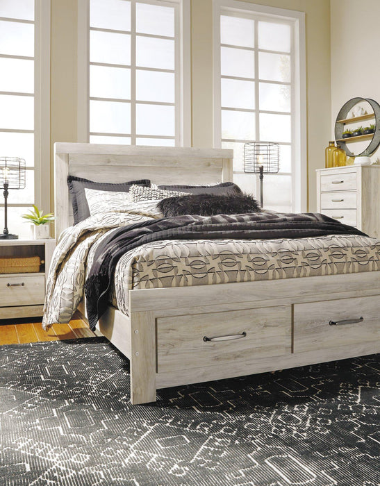 Bellaby Bed with 2 Storage Drawers - Furniture 4 Less (Jacksonville, NC)