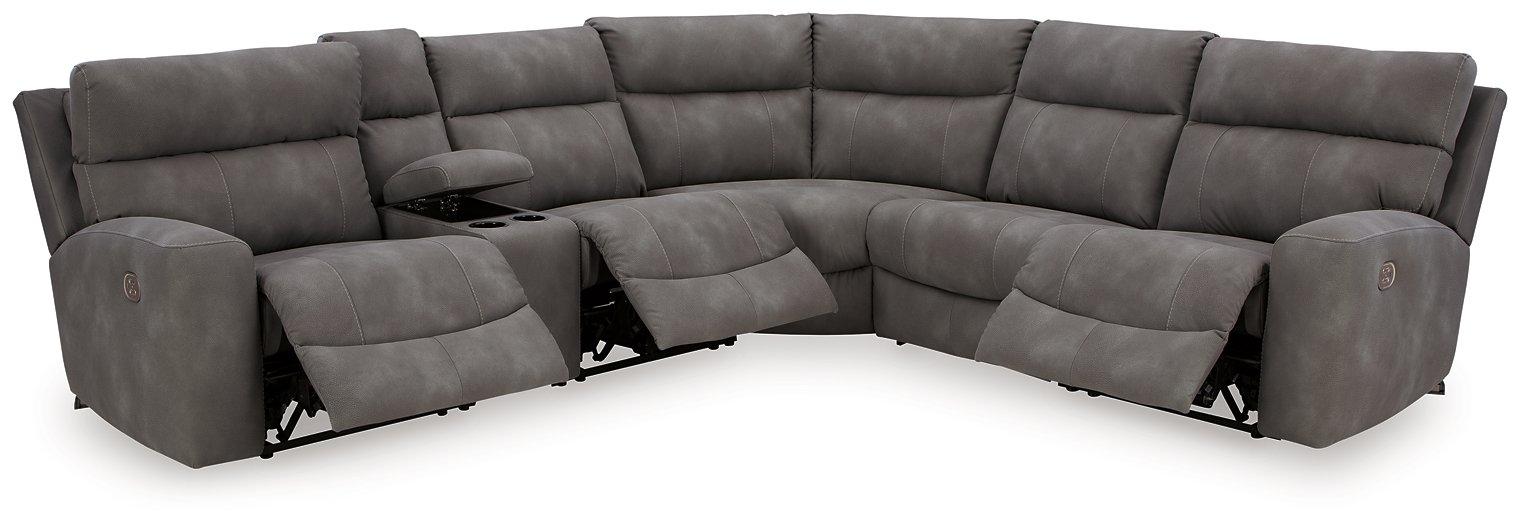 Next-Gen DuraPella Power Reclining Sectional - Furniture 4 Less (Jacksonville, NC)