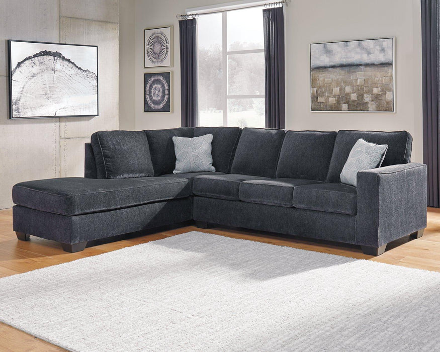 Altari Sleeper Sectional with Chaise - Furniture 4 Less (Jacksonville, NC)