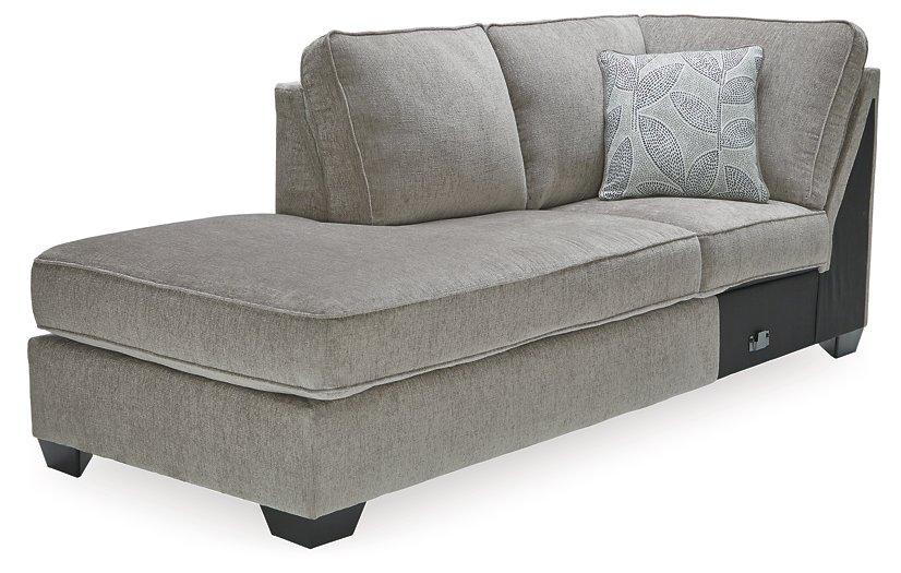 Altari Sleeper Sectional with Chaise - Furniture 4 Less (Jacksonville, NC)