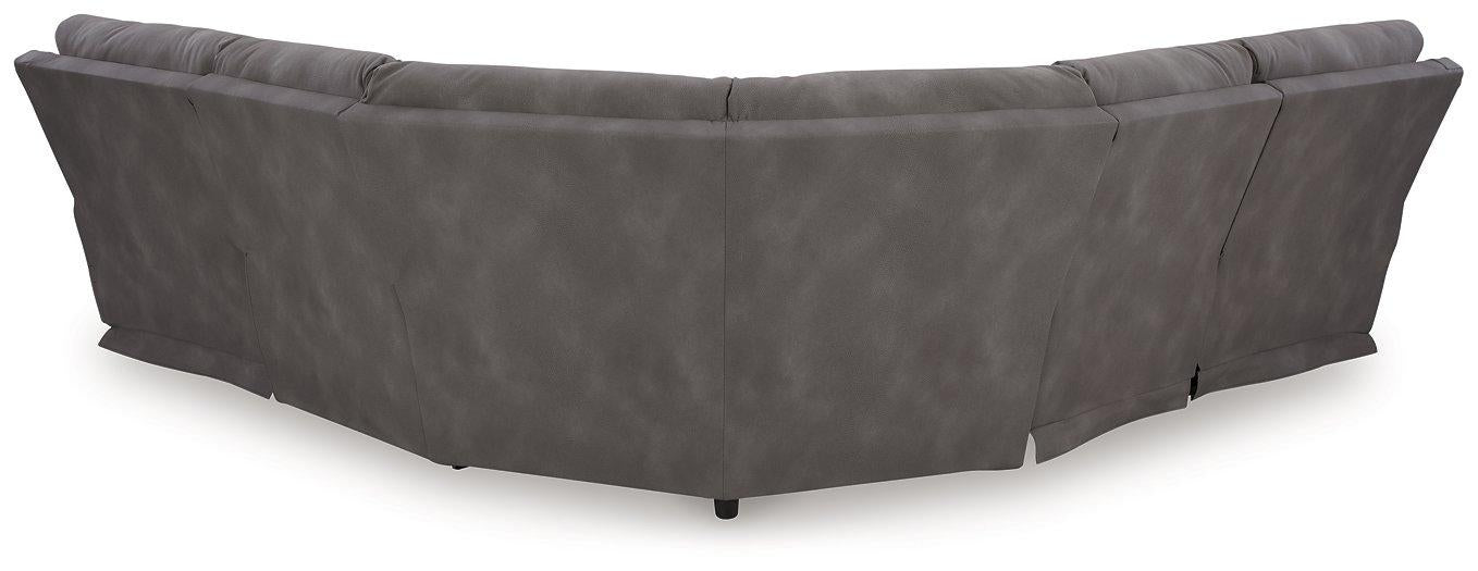 Next-Gen DuraPella Power Reclining Sectional - Furniture 4 Less (Jacksonville, NC)