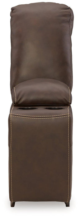 Dunleith Power Reclining Loveseat with Console - Furniture 4 Less (Jacksonville, NC)