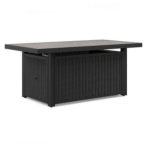 Beachcroft Outdoor Fire Pit Table - Furniture 4 Less (Jacksonville, NC)