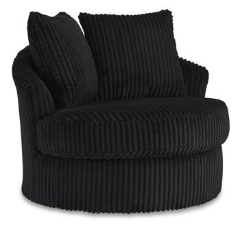 Gramwell Swivel Accent Chair - Furniture 4 Less (Jacksonville, NC)
