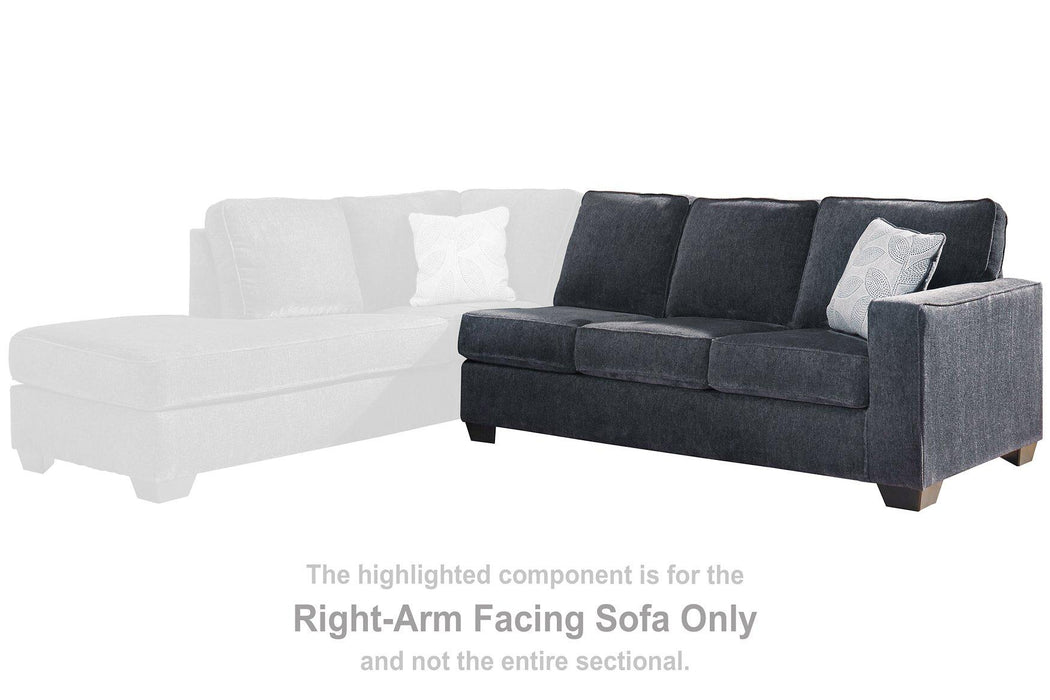 Altari Sectional with Chaise - Furniture 4 Less (Jacksonville, NC)