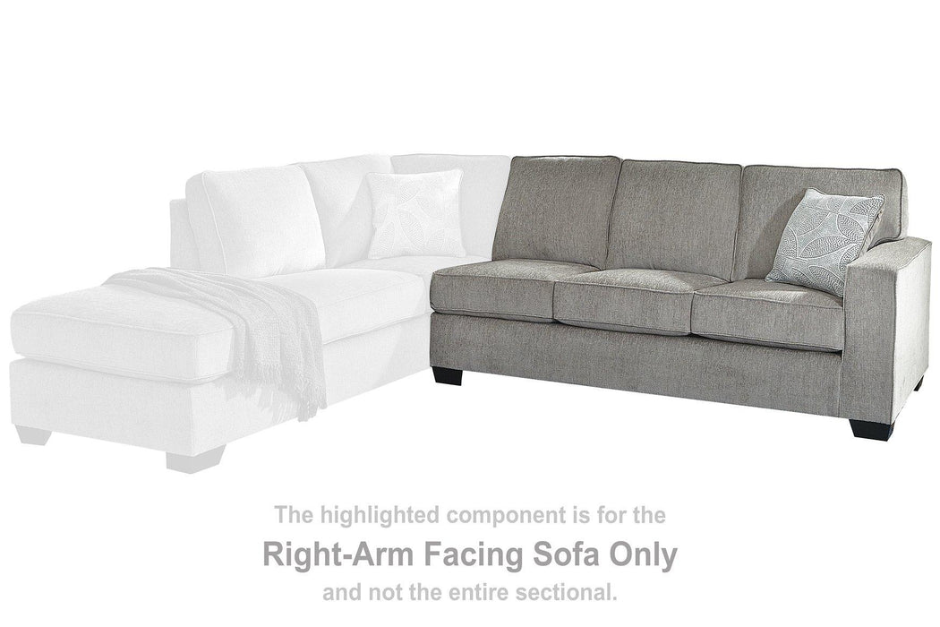 Altari Sectional with Chaise - Furniture 4 Less (Jacksonville, NC)