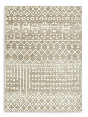 Bunchly 4'11" x 7'2" Washable Rug - Furniture 4 Less (Jacksonville, NC)