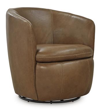 Kierreys Swivel Accent Chair - Furniture 4 Less (Jacksonville, NC)