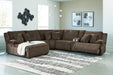 Top Tier Reclining Sectional with Chaise - Furniture 4 Less (Jacksonville, NC)
