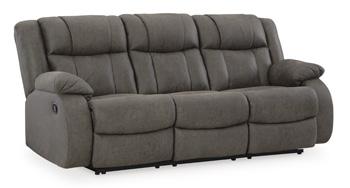 First Base Reclining Sofa - Furniture 4 Less (Jacksonville, NC)