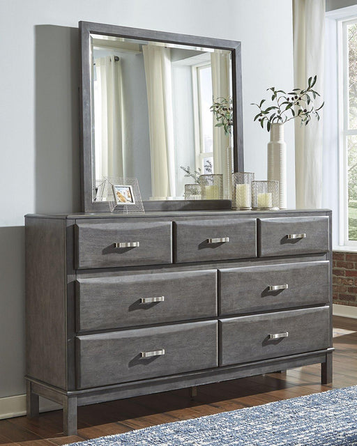 Caitbrook Dresser and Mirror - Furniture 4 Less (Jacksonville, NC)