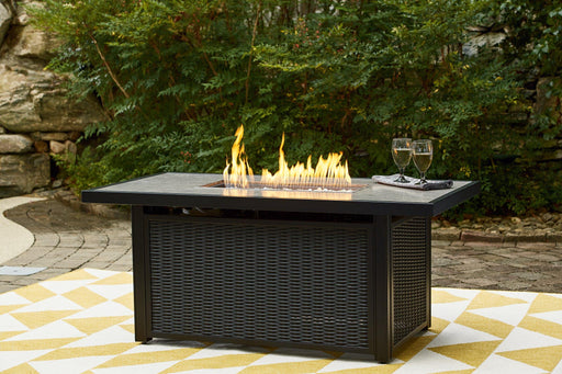 Beachcroft Outdoor Fire Pit Table - Furniture 4 Less (Jacksonville, NC)