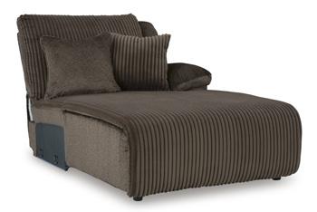 Top Tier Reclining Sectional with Chaise - Furniture 4 Less (Jacksonville, NC)