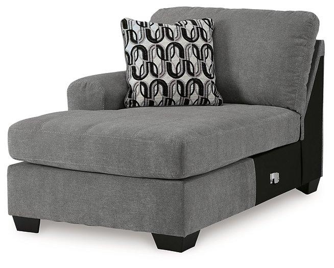 Birkdale Court Sectional with Chaise - Furniture 4 Less (Jacksonville, NC)
