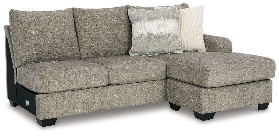 Creswell Sectional with Chaise - Furniture 4 Less (Jacksonville, NC)