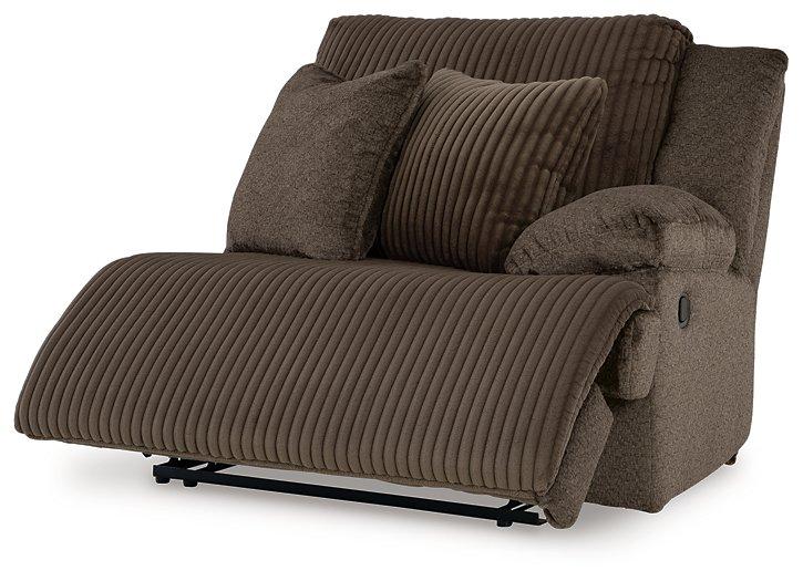 Top Tier Reclining Sectional with Chaise - Furniture 4 Less (Jacksonville, NC)