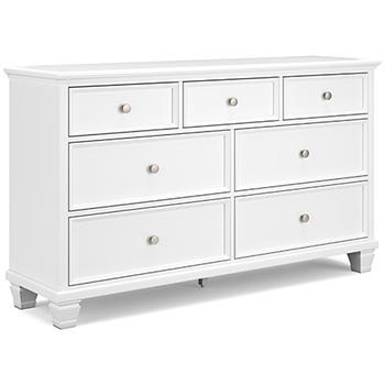 Fortman Dresser and Mirror - Furniture 4 Less (Jacksonville, NC)