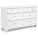 Fortman Dresser and Mirror - Furniture 4 Less (Jacksonville, NC)