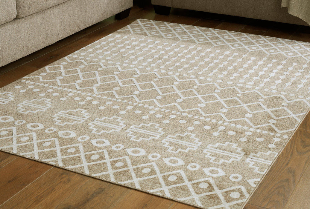 Bunchly 4'11" x 7'2" Washable Rug - Furniture 4 Less (Jacksonville, NC)