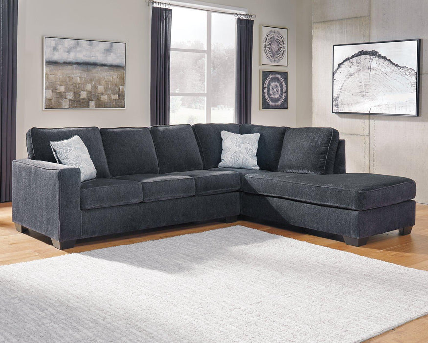 Altari Sectional with Chaise - Furniture 4 Less (Jacksonville, NC)