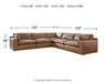 Emilia Sectional - Furniture 4 Less (Jacksonville, NC)