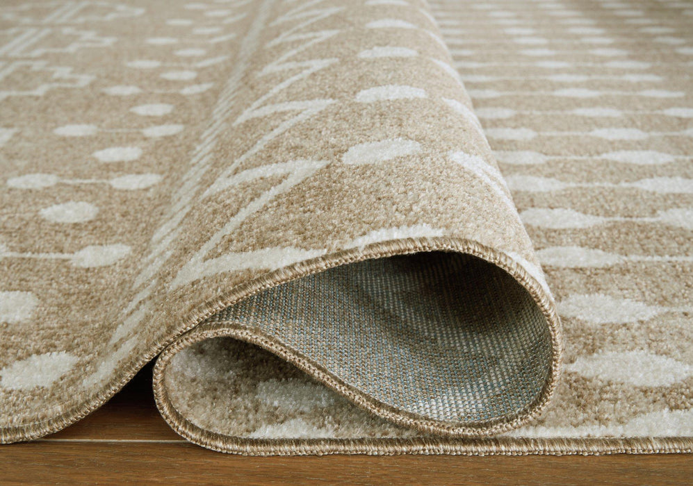 Bunchly 4'11" x 7'2" Washable Rug - Furniture 4 Less (Jacksonville, NC)