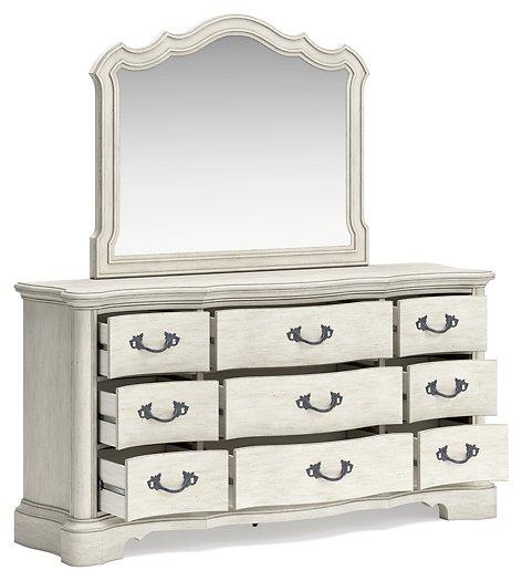 Arlendyne Dresser and Mirror - Furniture 4 Less (Jacksonville, NC)
