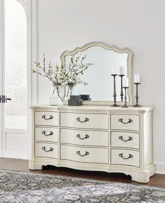 Arlendyne Dresser and Mirror - Furniture 4 Less (Jacksonville, NC)