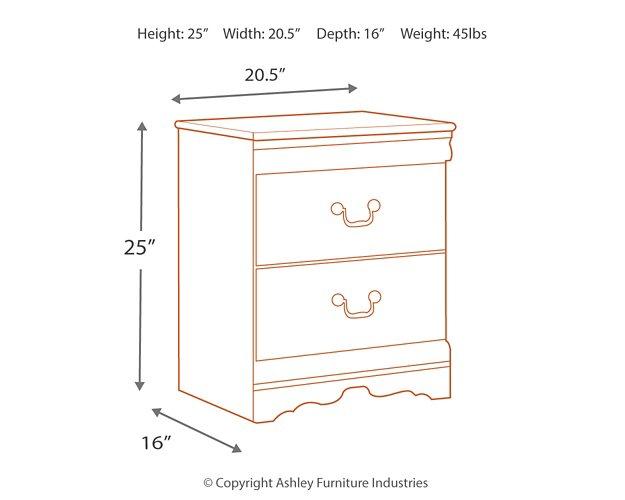 Anarasia Nightstand - Furniture 4 Less (Jacksonville, NC)