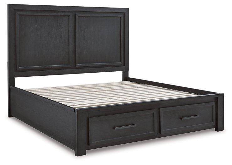Foyland Panel Storage Bed - Furniture 4 Less (Jacksonville, NC)