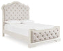 Arlendyne Upholstered Bed - Furniture 4 Less (Jacksonville, NC)