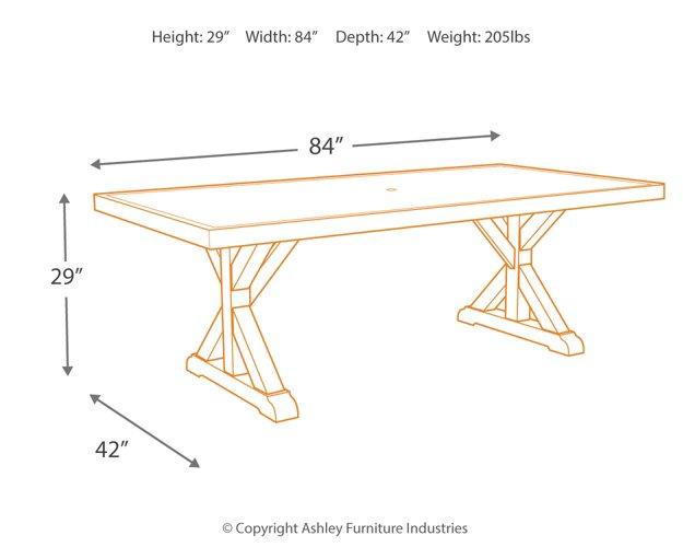 Beachcroft Outdoor Dining Set - Furniture 4 Less (Jacksonville, NC)