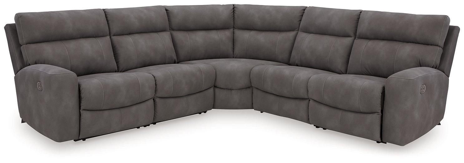 Next-Gen DuraPella Power Reclining Sectional - Furniture 4 Less (Jacksonville, NC)