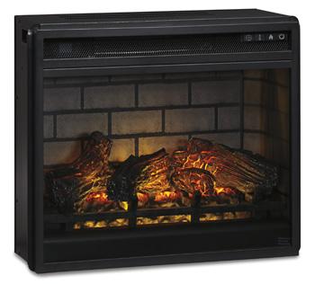 Wildenauer 76" TV Stand with Electric Fireplace - Furniture 4 Less (Jacksonville, NC)