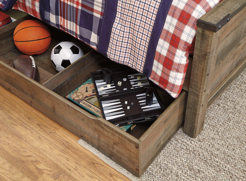 Trinell Bed with Storage - Furniture 4 Less (Jacksonville, NC)