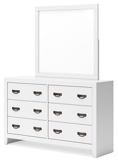 Binterglen Dresser and Mirror - Furniture 4 Less (Jacksonville, NC)