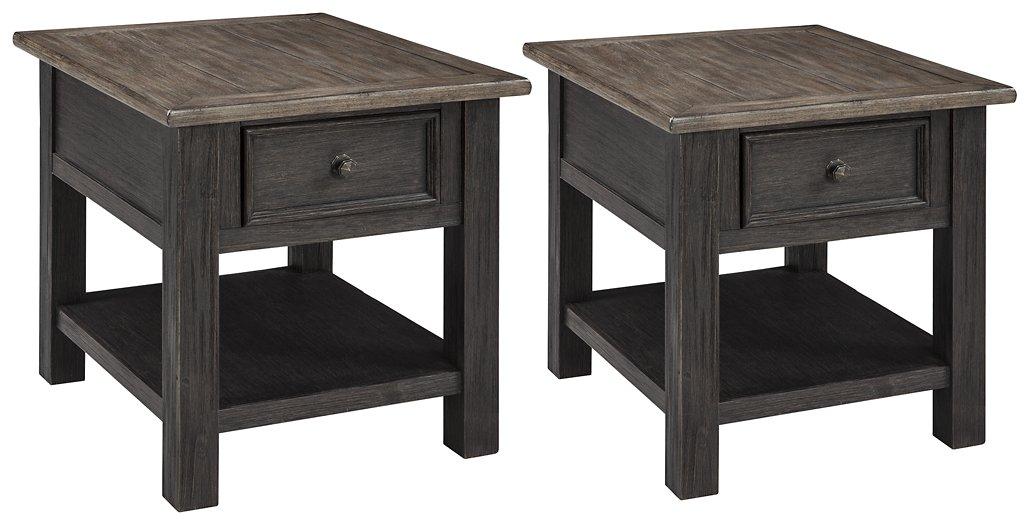 Tyler Creek End Table Set - Furniture 4 Less (Jacksonville, NC)