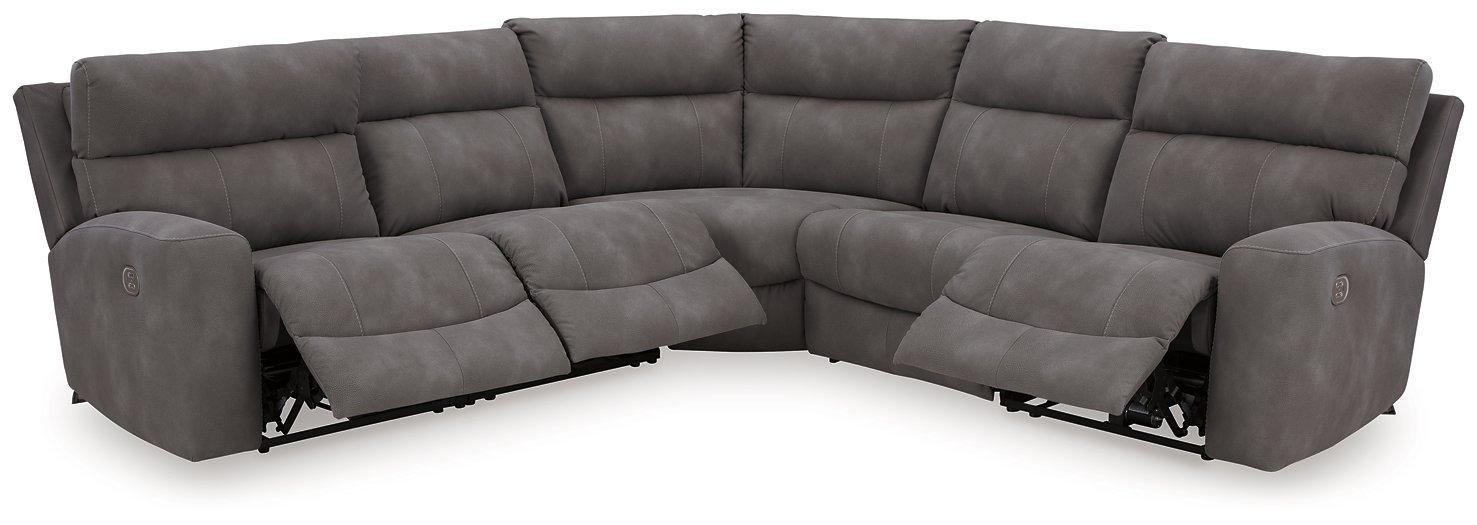 Next-Gen DuraPella Power Reclining Sectional - Furniture 4 Less (Jacksonville, NC)
