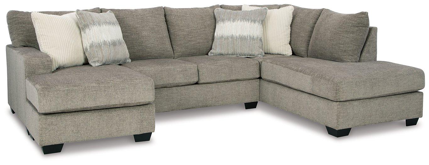 Creswell Sectional with Chaise - Furniture 4 Less (Jacksonville, NC)