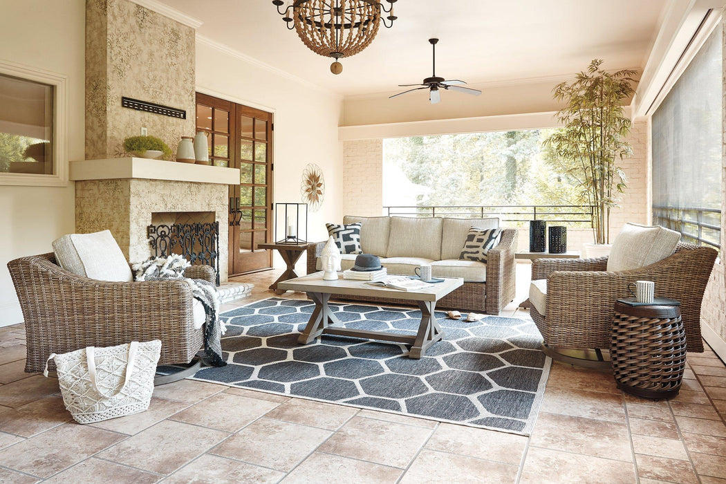 Beachcroft Outdoor Seating Set - Furniture 4 Less (Jacksonville, NC)