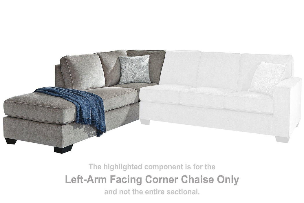 Altari Sectional with Chaise - Furniture 4 Less (Jacksonville, NC)