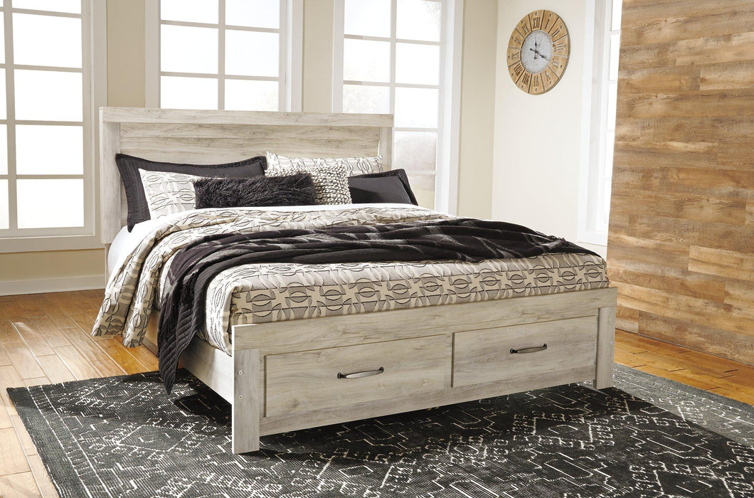 Bellaby Bed with 2 Storage Drawers - Furniture 4 Less (Jacksonville, NC)
