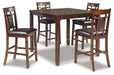 Bennox Counter Height Dining Table and Bar Stools (Set of 5) - Furniture 4 Less (Jacksonville, NC)